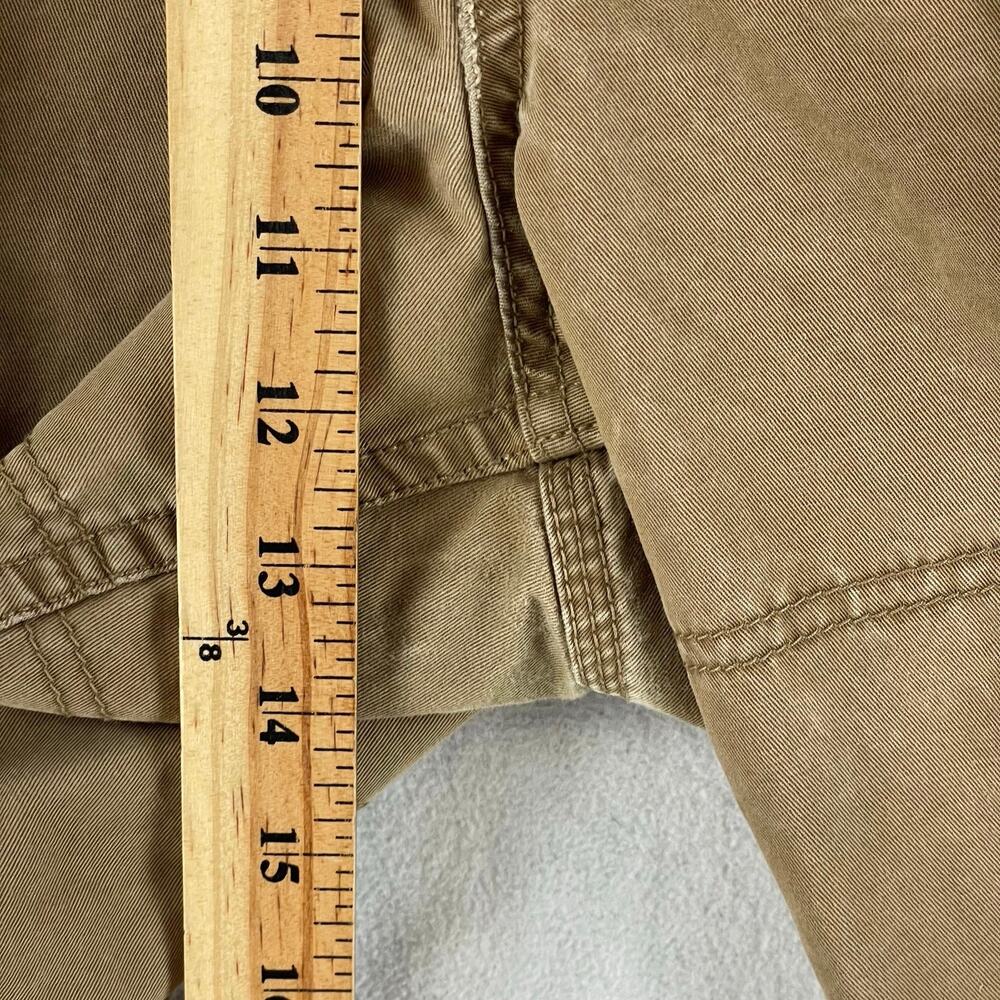 VTG 2007 Old Navy Mens Cargo Shorts SZ 40 Khaki Tan Cotton Twill Flap Pockets - Picture 9 of 13